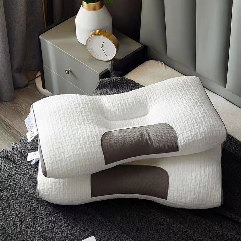 Alviora Hybrid Pillow – Neck Support for Back and Side Sleepers