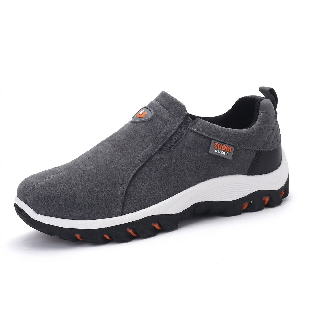 Slip-on Outdoor Shoes Unisex, Non-slip, Suede