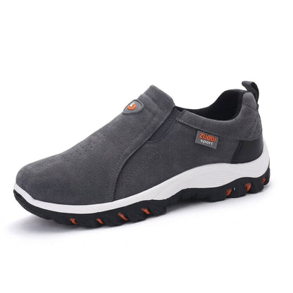Slip-on Outdoor Shoes Unisex, Non-slip, Suede