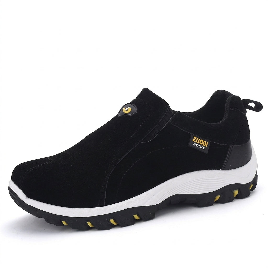 Slip-on Outdoor Shoes Unisex, Non-slip, Suede