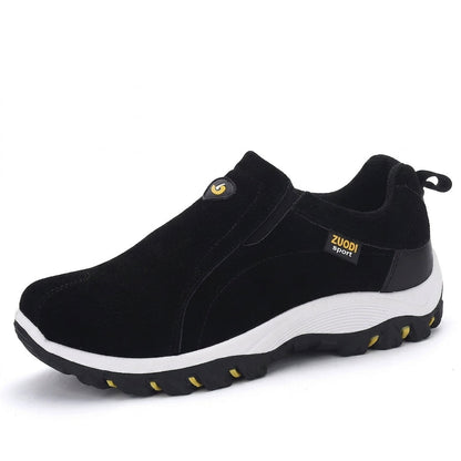 Slip-on Outdoor Shoes Unisex, Non-slip, Suede