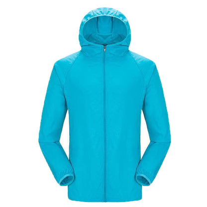 Sun Protection Jacket Unisex Lightweight UV Protection Hood