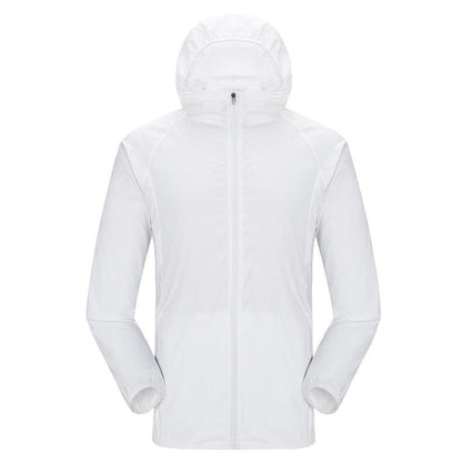 Sun Protection Jacket Unisex Lightweight UV Protection Hood
