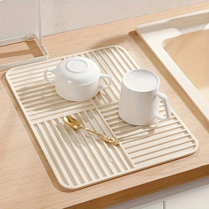 FlexiGrip Premium Silicone Drying Mat – Multifunctional & Space-Saving