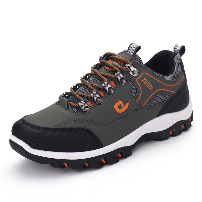 Men's Hiking Boots with Grippy Sole, Lacing