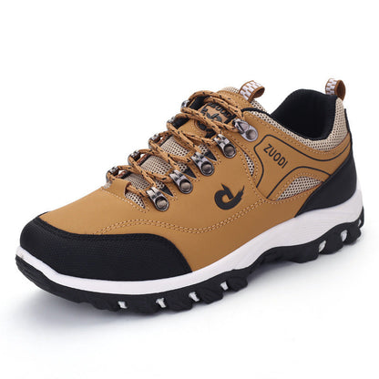 Men's Hiking Boots with Grippy Sole, Lacing