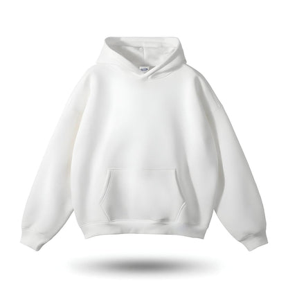 Women's hoodie with integrated weight and soft material