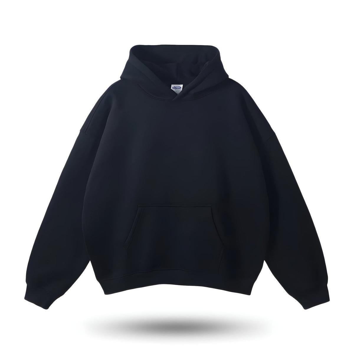 Women's hoodie with integrated weight and soft material