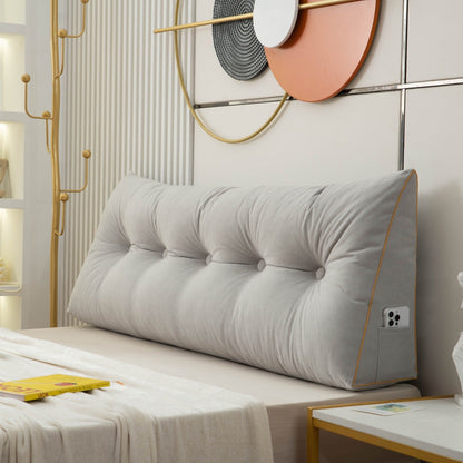 Lunara Comfort Wedge Pillow – Ergonomic & Versatile