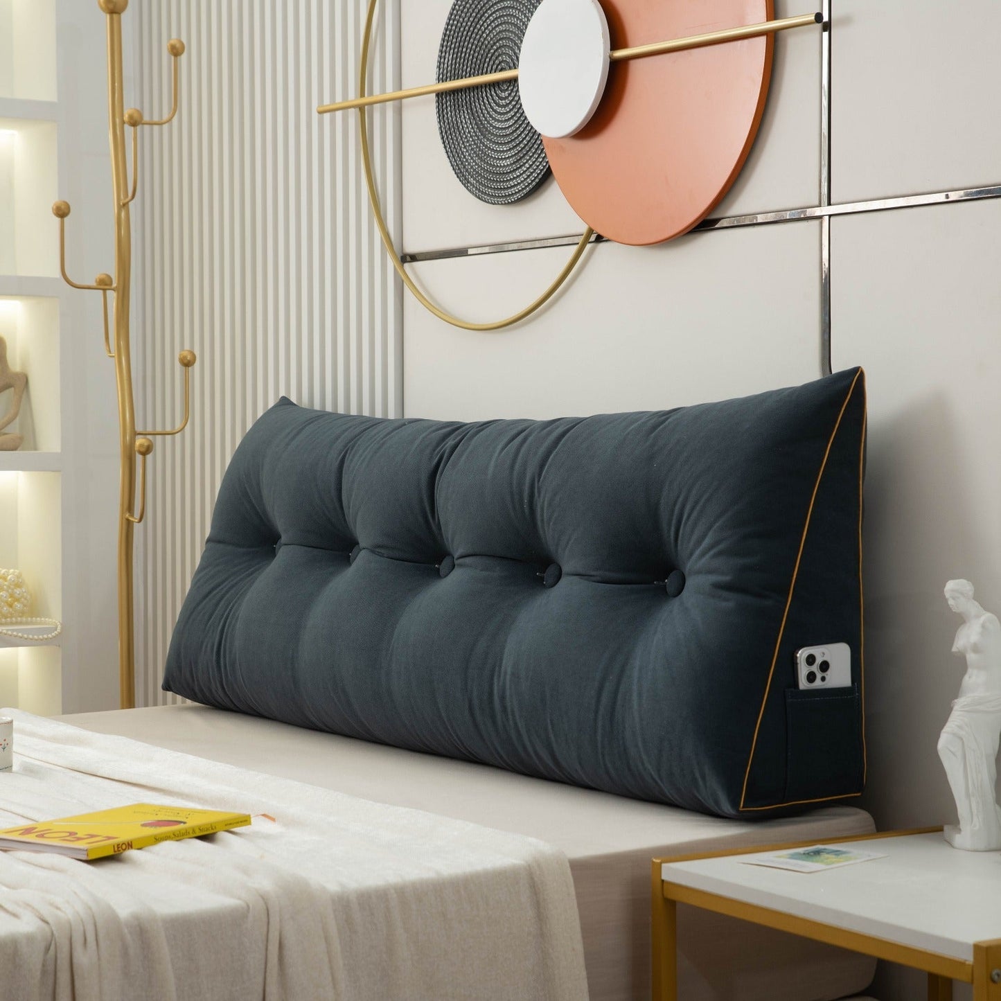 Lunara Comfort Wedge Pillow – Ergonomic & Versatile