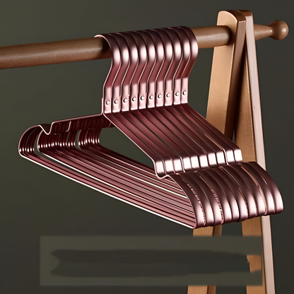 Alumero Aluminum Hangers – Non-Slip & Space-Saving