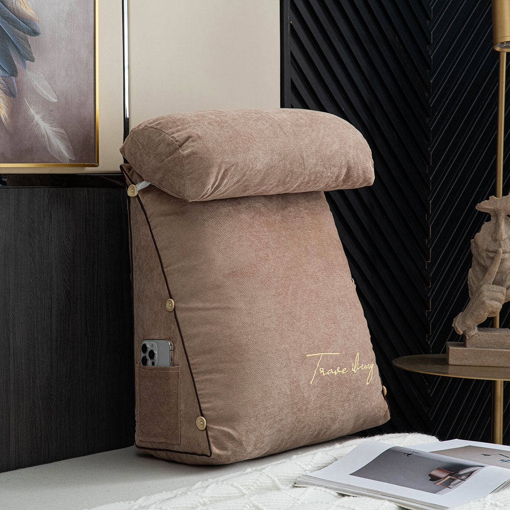 Elvara Reading Pillow – Luxurious Back Support Pillow for Maximum Comfort