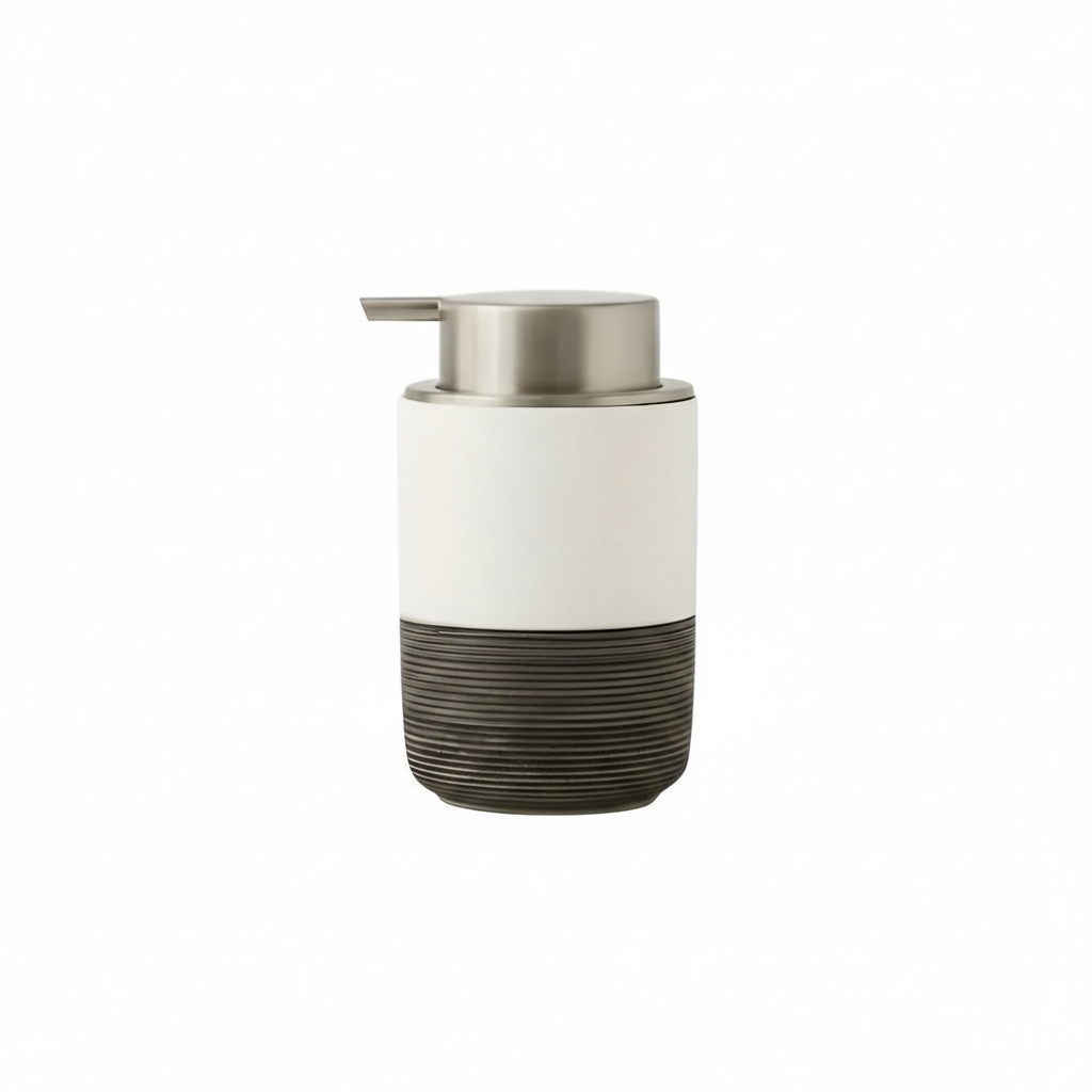 Lunara Matte Ceramic Soap Dispenser – Sleek & Modern Design for Kitchen and Bath