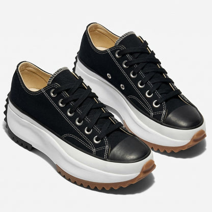 Women's platform sneakers with thick sole