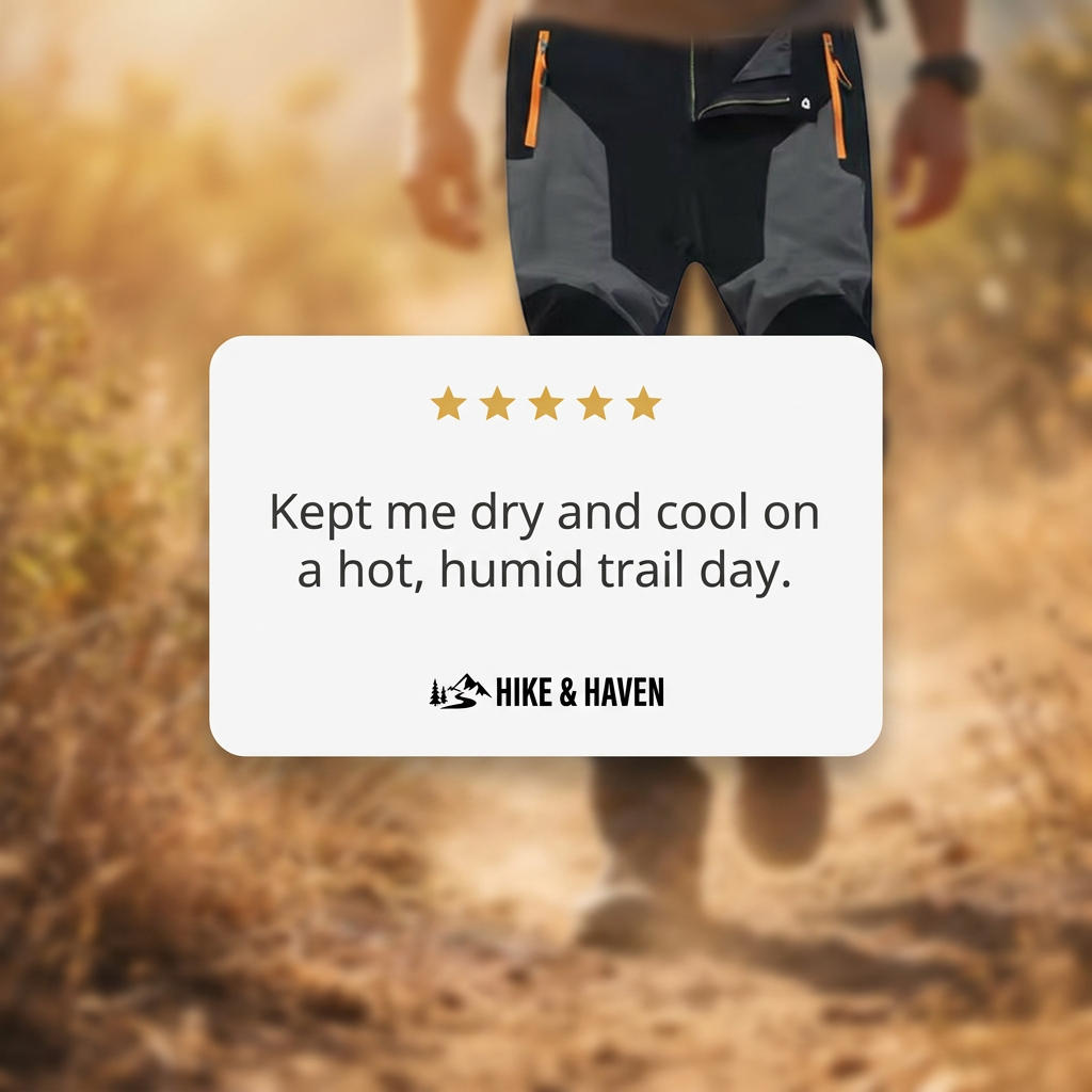 Wanderhose Hike & Haven Herren, Kundenstimme