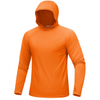 Sonnenhoodie Hike & Haven Herren, Farbe Orange, Packshot