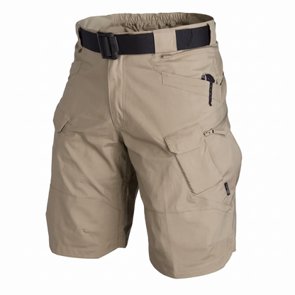 Hike & Haven Cargo-Shorts Herren Khaki Packshot