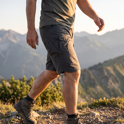 Hike & Haven Cargo-Shorts Lifestyle Trail Hero