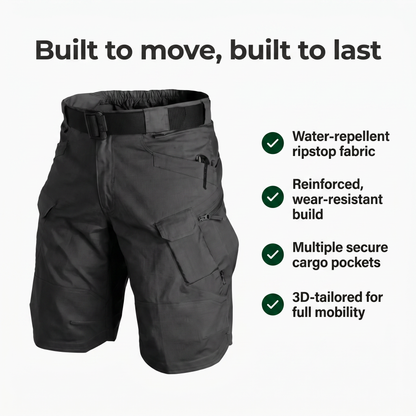 Hike & Haven Cargo-Shorts Vorteile Uebersicht