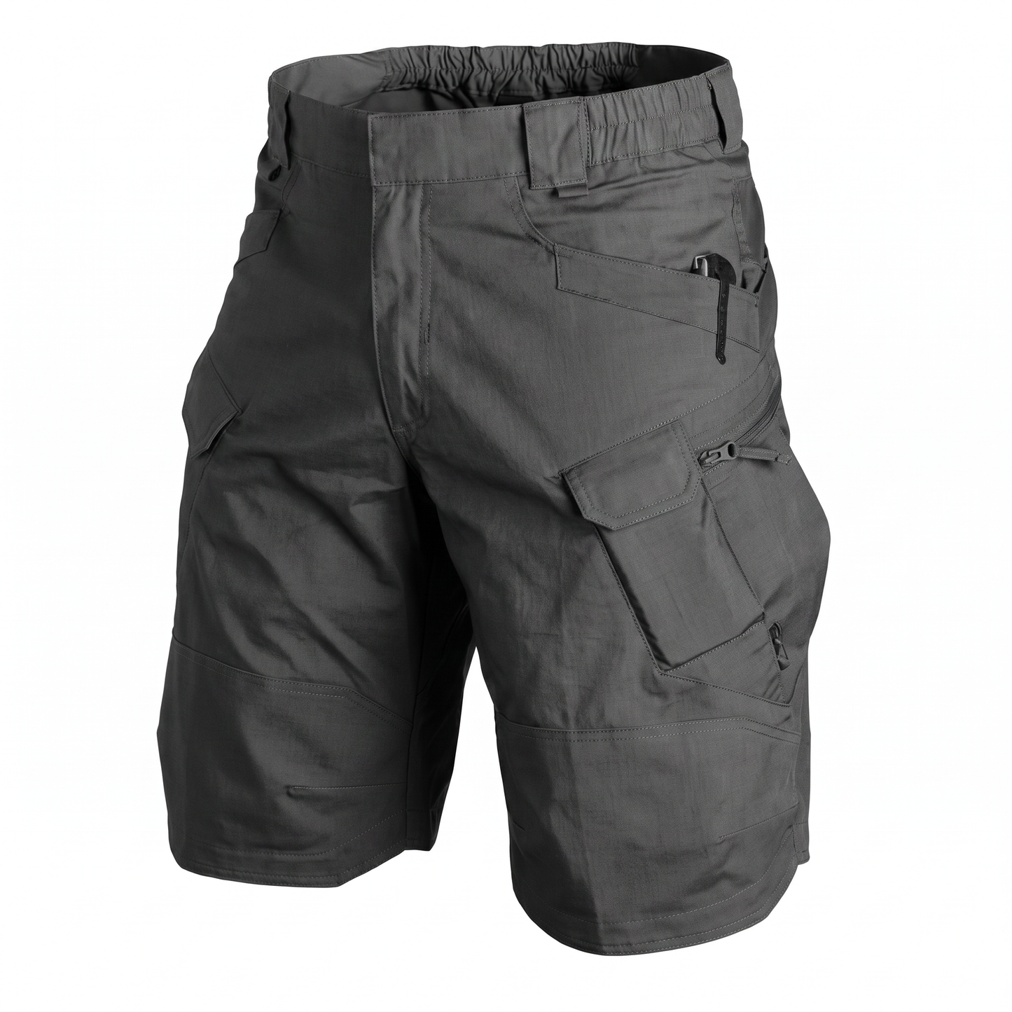 Hike & Haven Cargo-Shorts Herren Schwarz Packshot