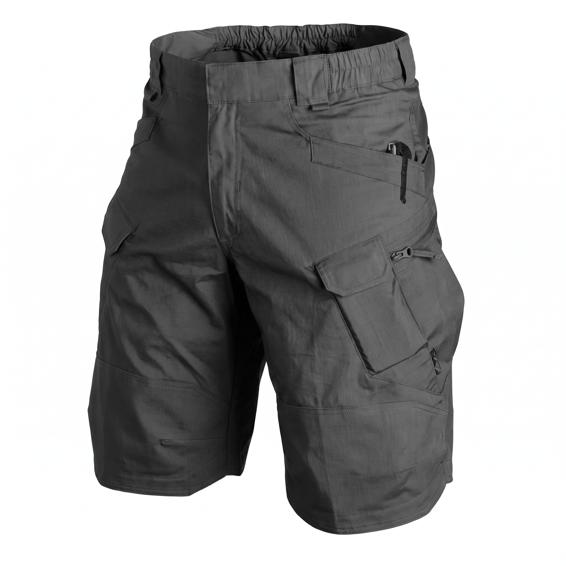 Hike & Haven Cargo-Shorts Herren Schwarz Packshot