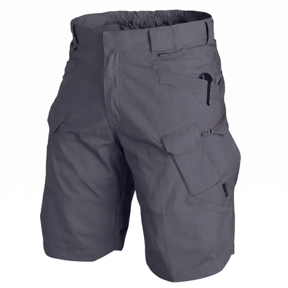 Hike & Haven Cargo-Shorts Herren Dunkelgrau Packshot