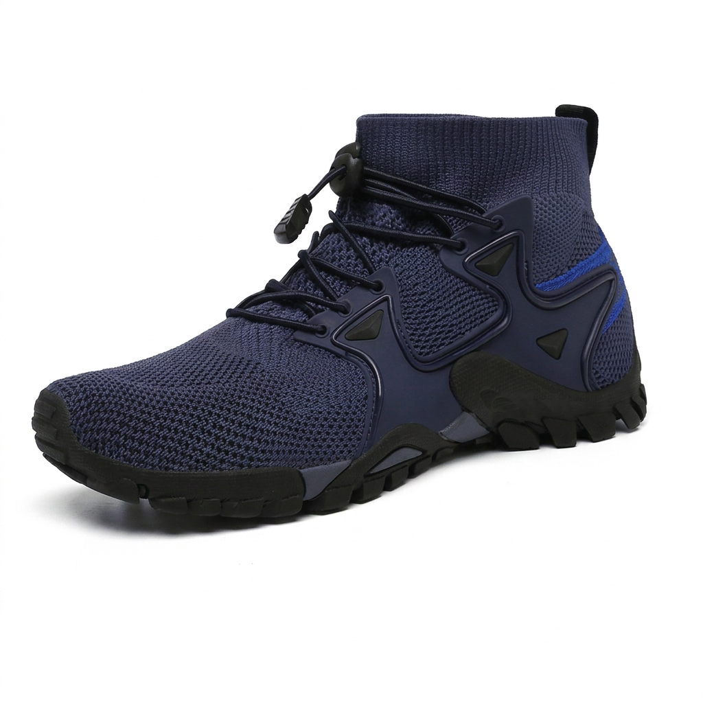 Wanderschuhe Hike & Haven Herren, Farbe Blau, Packshot