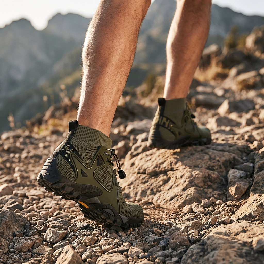 Wanderschuhe Hike & Haven Herren, Aufstieg im Gebirge