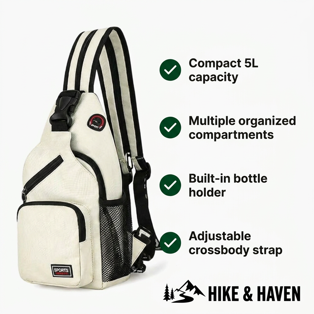 Crossbody-Tasche Hike & Haven, Produktvorteile