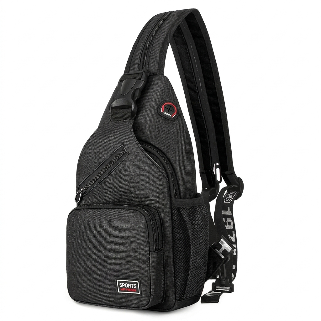 Crossbody-Tasche Hike & Haven, Farbe Schwarz, Packshot