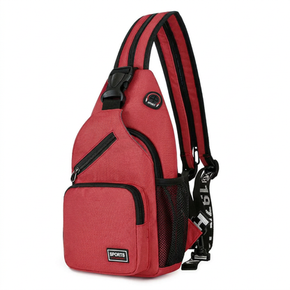 Crossbody-Tasche Hike & Haven, Farbe Rot, Packshot