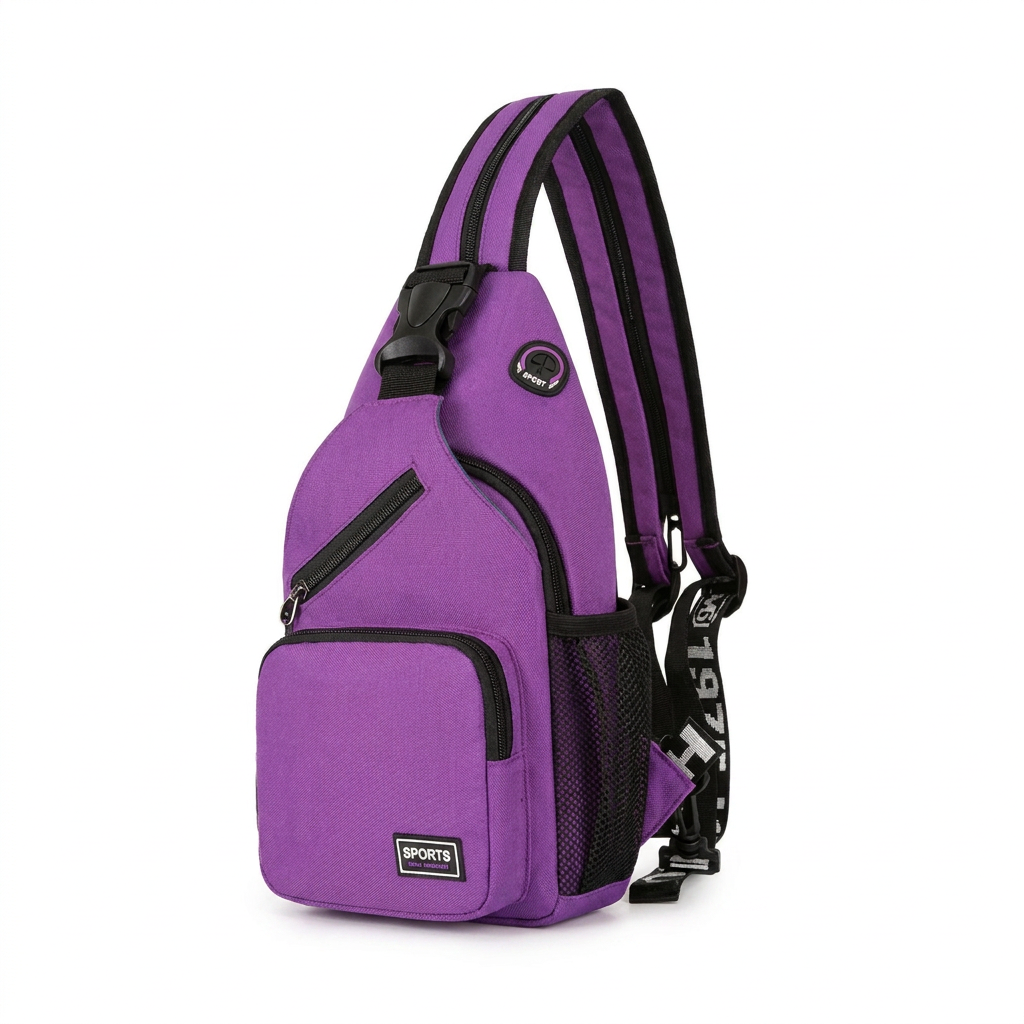 Crossbody-Tasche Hike & Haven, Farbe Lila, Packshot