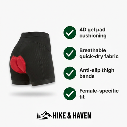 Radhose Hike & Haven Damen, Produktvorteile