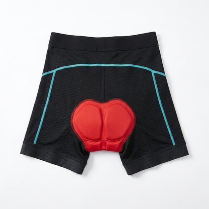 Radhose Hike & Haven Damen, Farbe Pfauenblau, Packshot