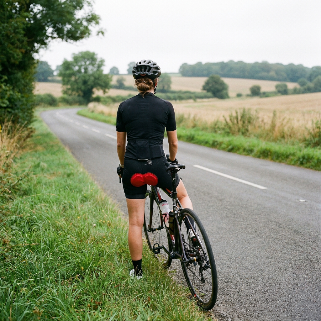 Radhose Hike & Haven Damen, Lifestyle mit Fahrrad