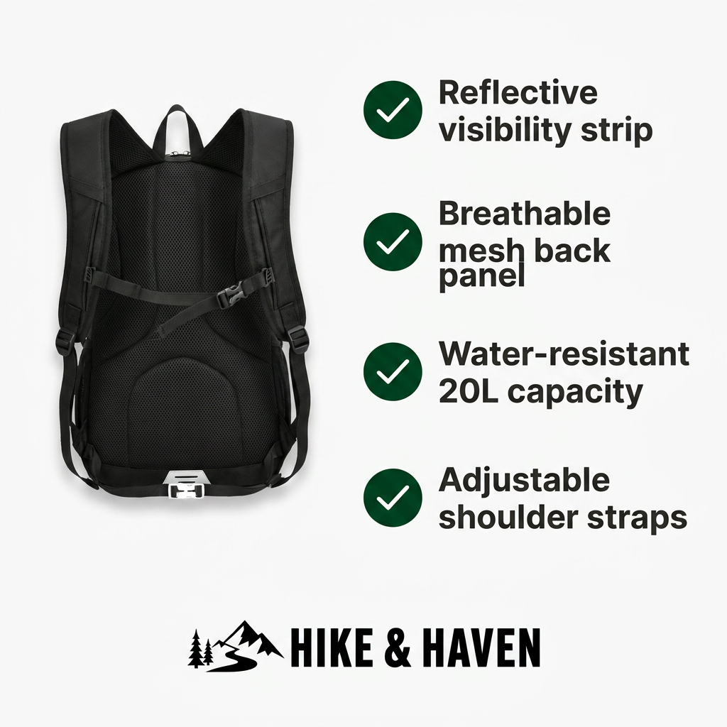 Fahrradrucksack Hike & Haven, Produktvorteile