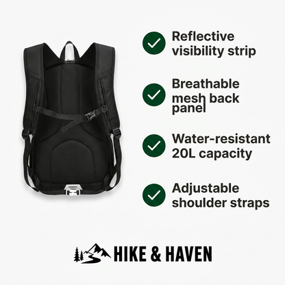 Fahrradrucksack Hike & Haven, Produktvorteile