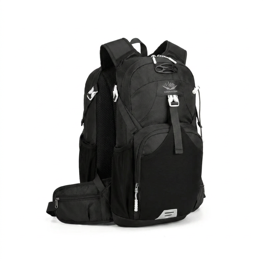 Fahrradrucksack Hike & Haven, Farbe Schwarz, Packshot