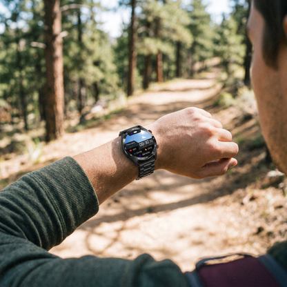Smartwatch Hike & Haven, Lifestyle auf dem Wanderweg