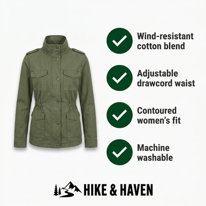 Wanderjacke Hike & Haven Damen, Produktvorteile