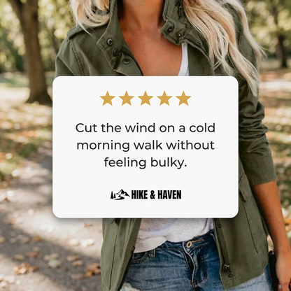 Wanderjacke Hike & Haven Damen, Kundenstimme