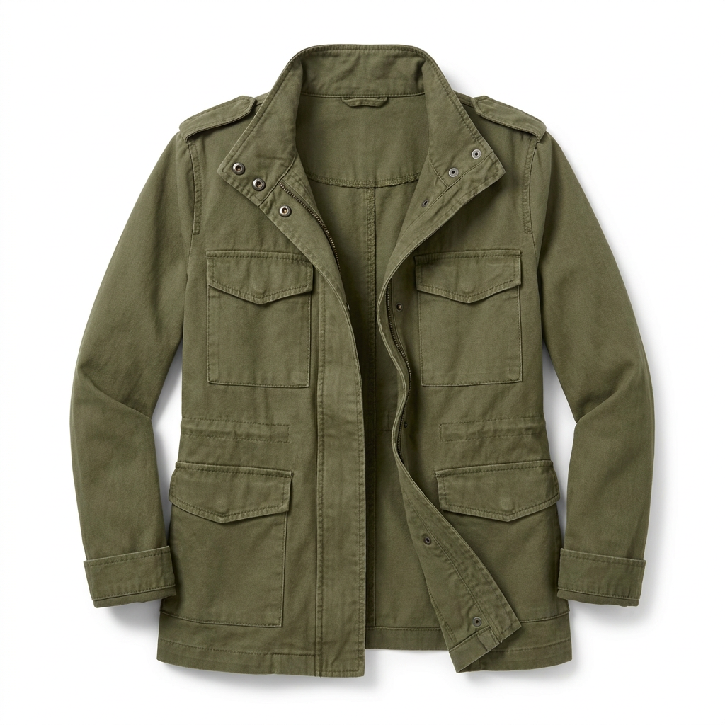 Wanderjacke Hike & Haven Damen, Farbe Gruen, Packshot