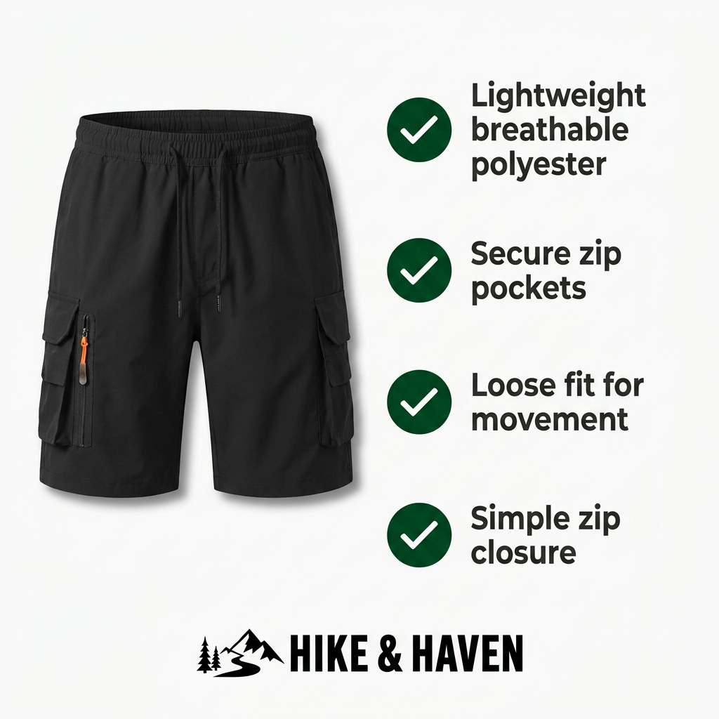 Wandershorts Hike & Haven Herren, Produktvorteile