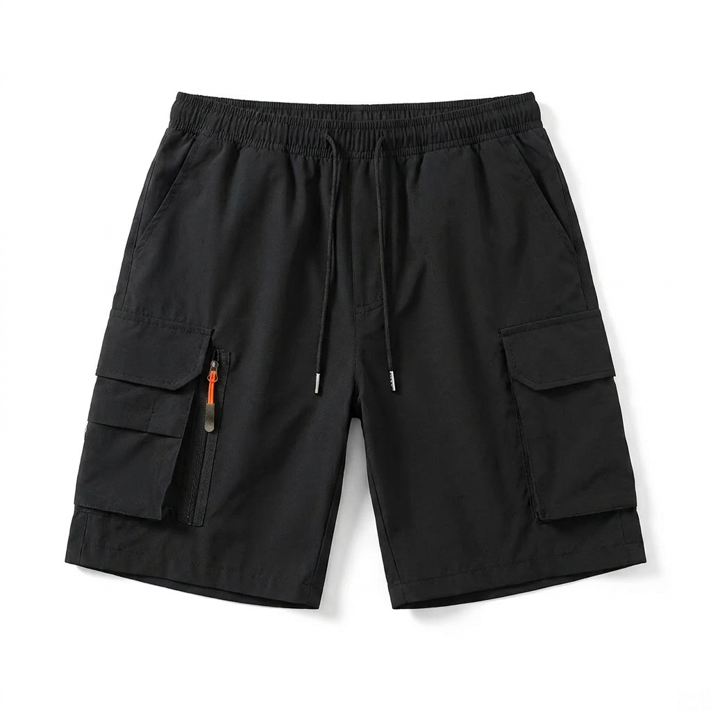 Wandershorts Hike & Haven Herren, Farbe Schwarz, Packshot