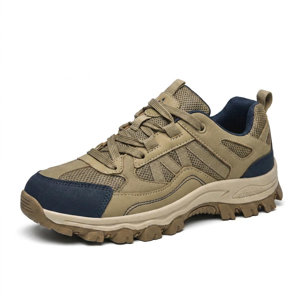 Wanderschuhe Hike & Haven, Farbe Khaki, Packshot