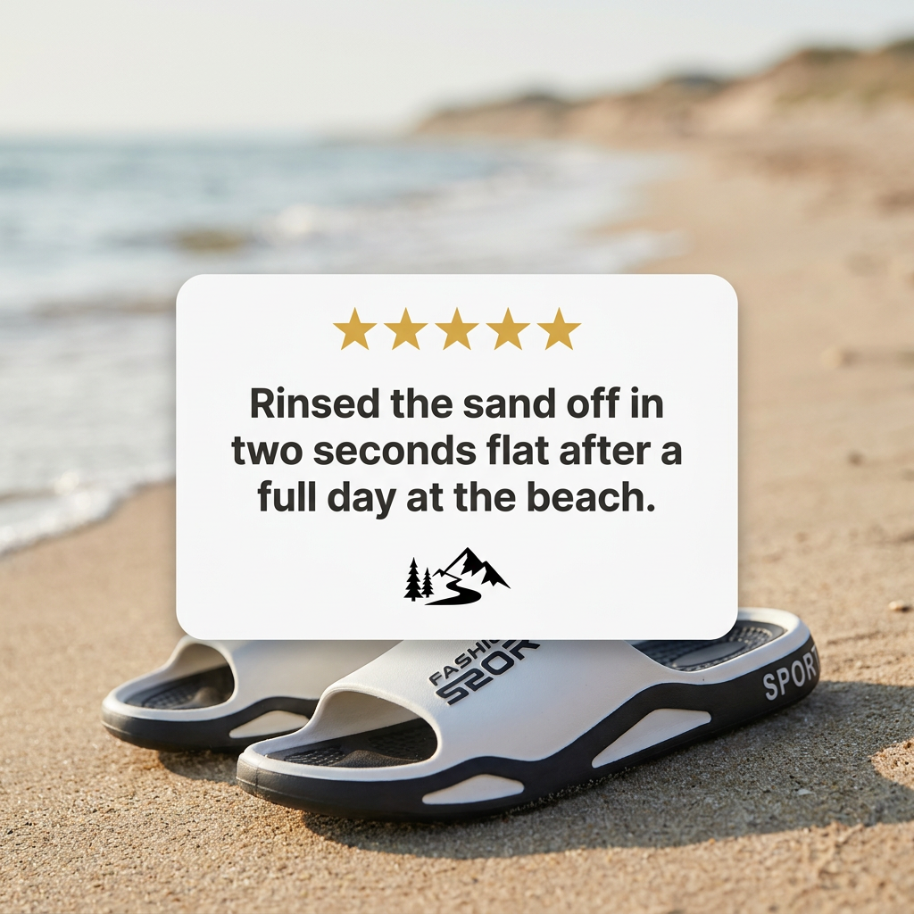 Sandalen Hike & Haven Herren, Kundenstimme