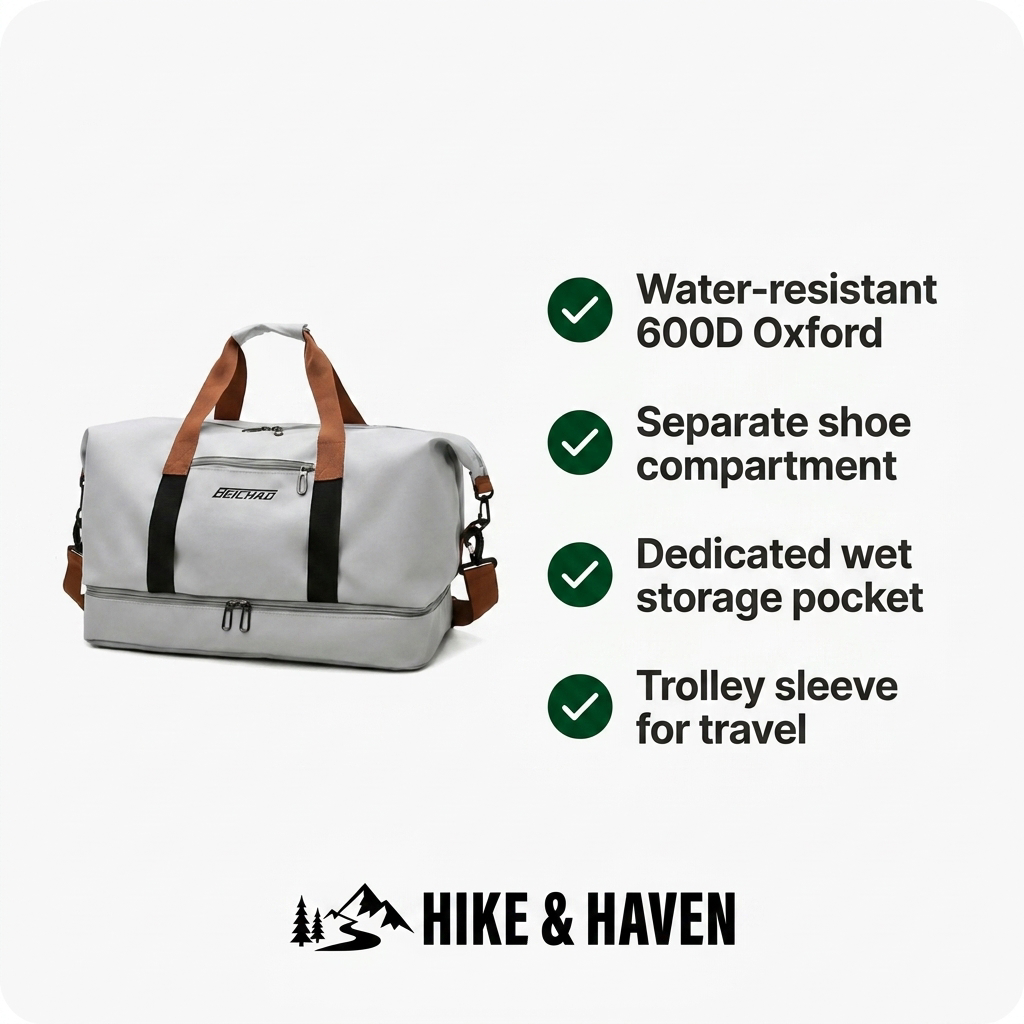 Sporttasche Hike & Haven, Produktvorteile