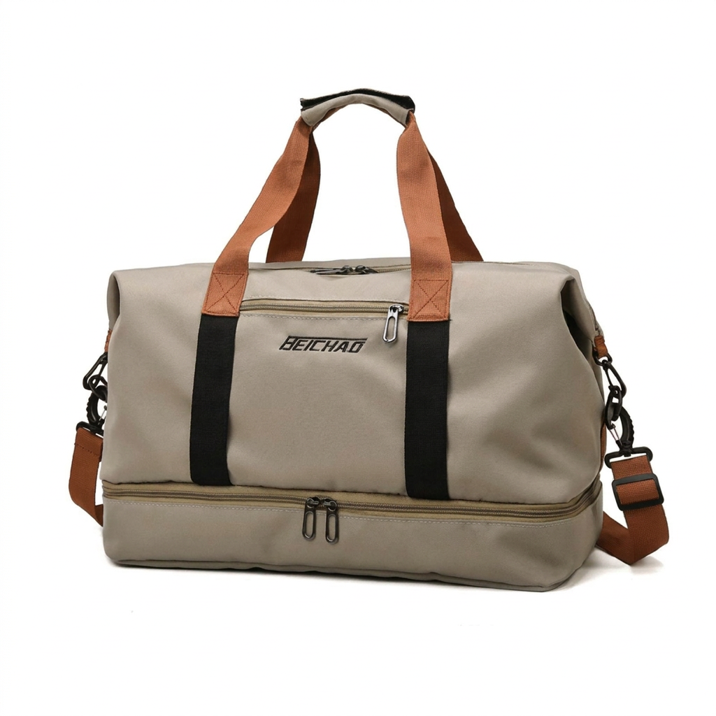 Sporttasche Hike & Haven, Farbe Khaki, Packshot