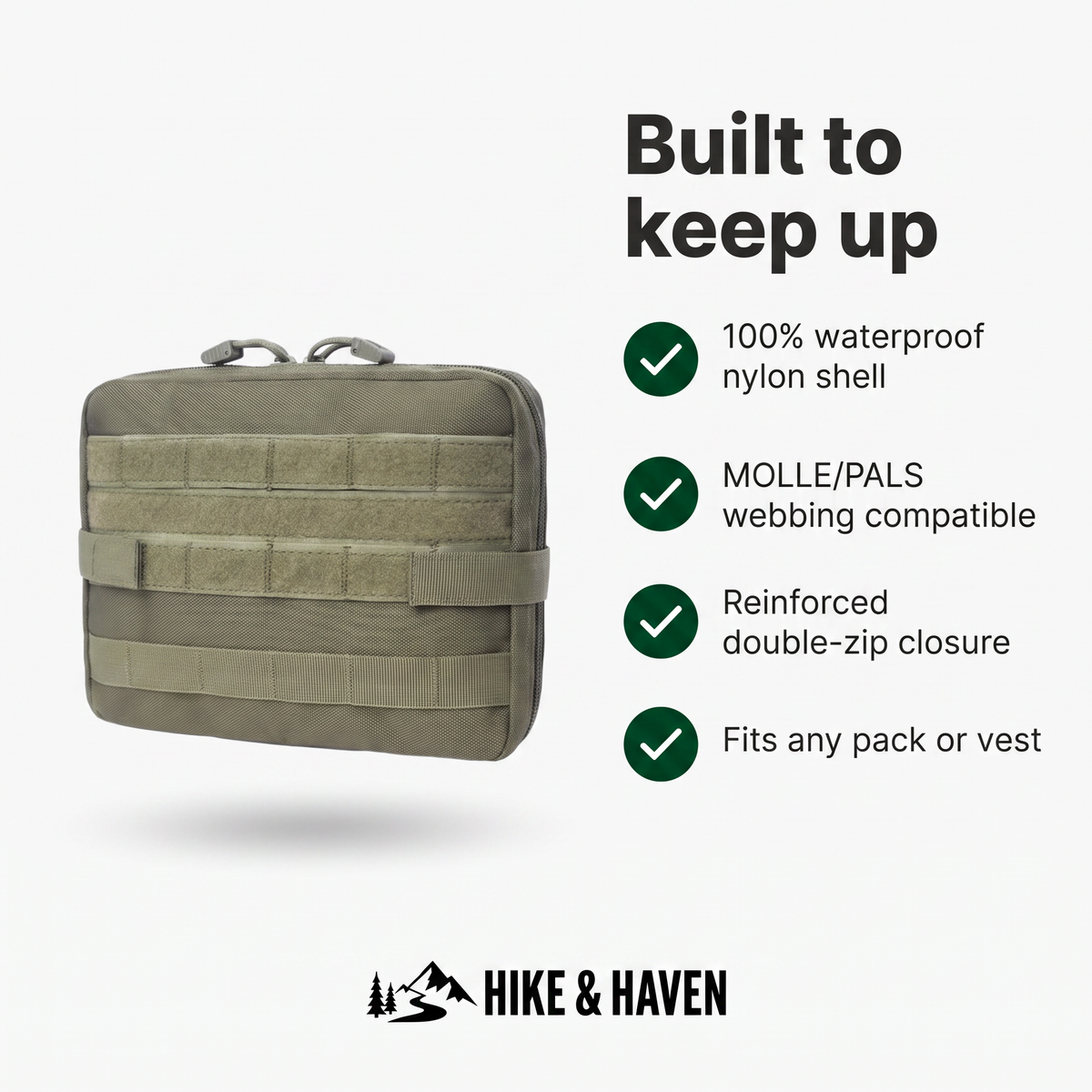 Produktvorteile MOLLE Organizertasche