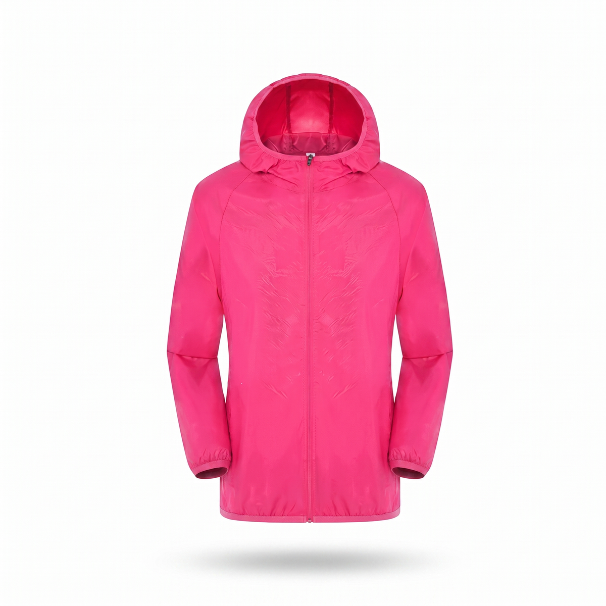 Sonnenschutzjacke Pink, Studiofoto vor weißem Hintergrund